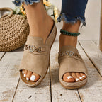 Cassia | Women's Glam Slip On Sandals