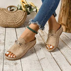Cassia | Women's Glam Slip On Sandals