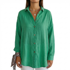 Celeste | Women's Casual Linen Blouse