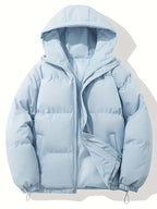 Celeste - Women's Cozy Puffer Jacket with High Collar