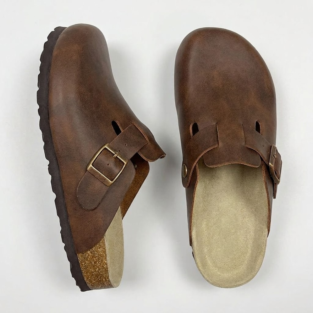 Cleo | Women's Classic Buckle Strap Clogs