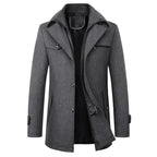 Soren | Men's Classic Double-Breasted Trench Coat