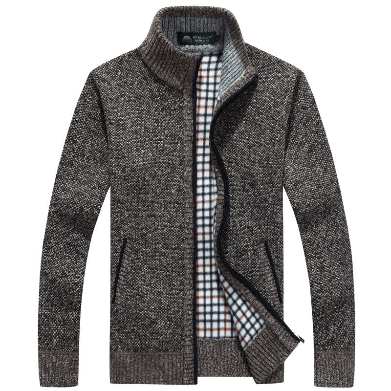 Declan | Men's Warm Full Zip Jacket