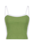 Delaney | Women's Classic Green Corset Top