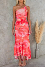 Elara | Women's Elegant Floral Summer Maxi Dress