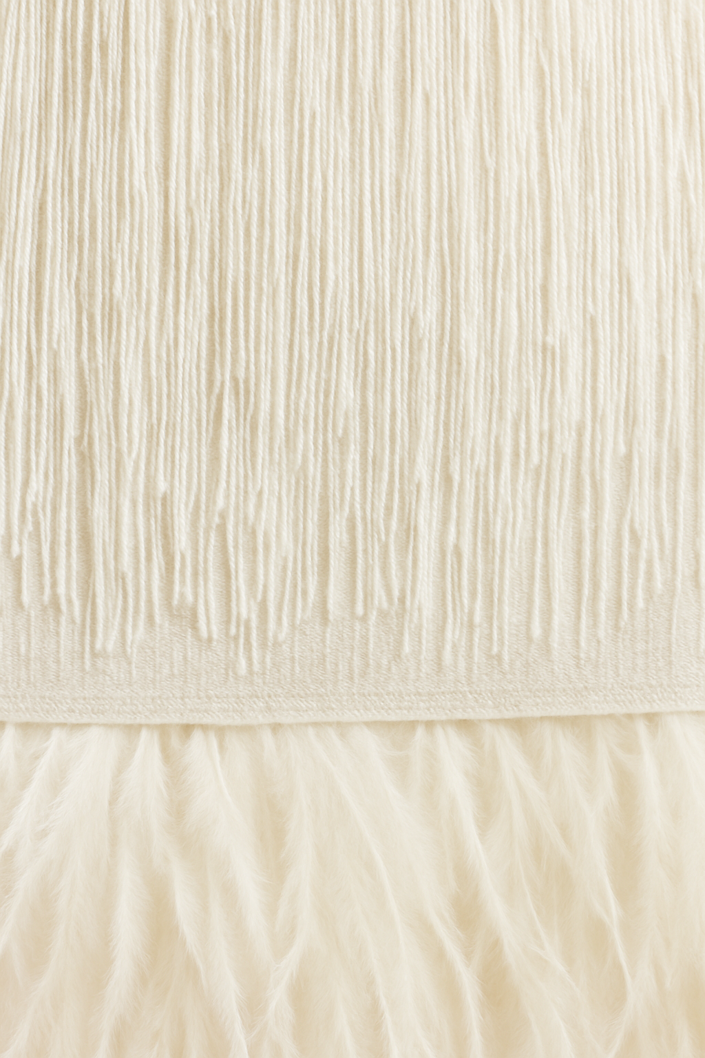Eden | Women's Fringed Feather Cocktail Dress