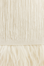Eden | Women's Fringed Feather Cocktail Dress