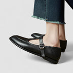 Elara - Women's Classic Mary Janes with Buckle Strap