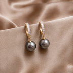 Elara - Women's Elegant Faux Pearl Drop Earrings