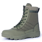 Elias - Men's Rugged Work Boots with Lace-Up Design
