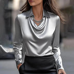 Elin | Women's Satin Blouse