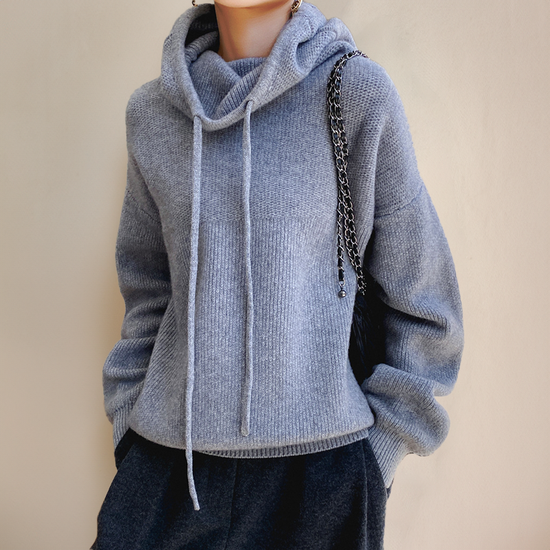 Elodie | Women's Cozy Knit Hoodie