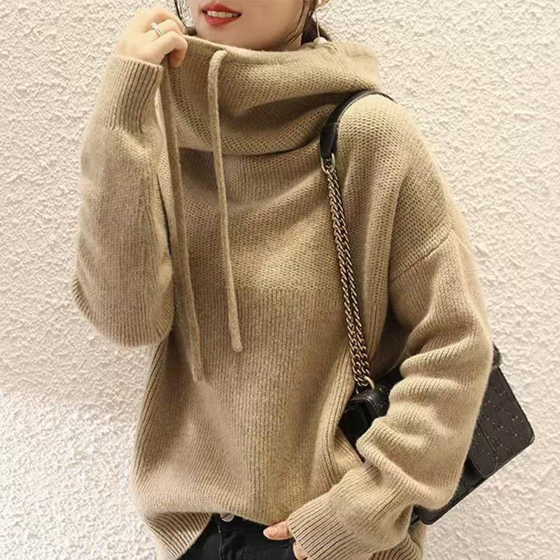 Elodie | Women's Cozy Knit Hoodie