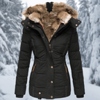 Elowen - Women's Cozy Faux Fur Lined Winter Jacket