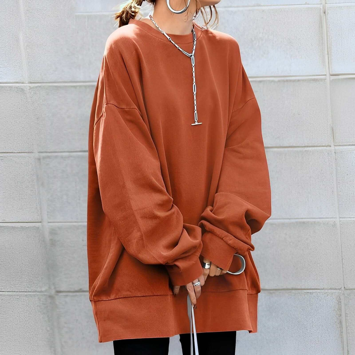 Elowen - Women's Cozy Oversized Sweatshirt