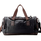 Ezra - Men's Classic Faux Leather Duffle Bag
