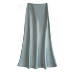 Faye | Women's Elegant Satin Maxi Skirt