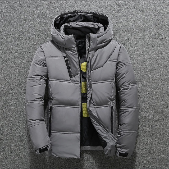 Finn - Men's Casual Puffer Jacket with Hood
