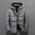 Finn - Men's Casual Puffer Jacket with Hood