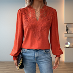 Freya | Women's Elegant Lace Blouse