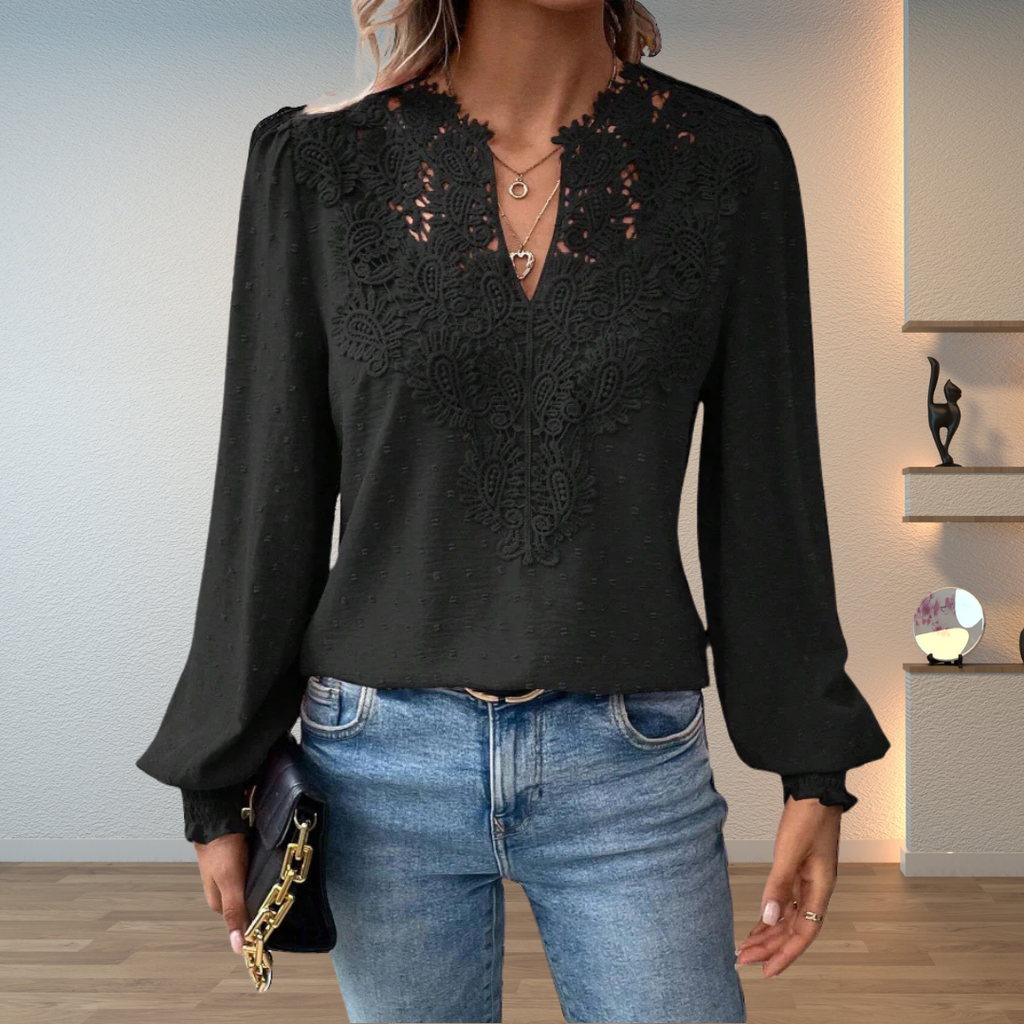 Freya | Women's Elegant Lace Blouse