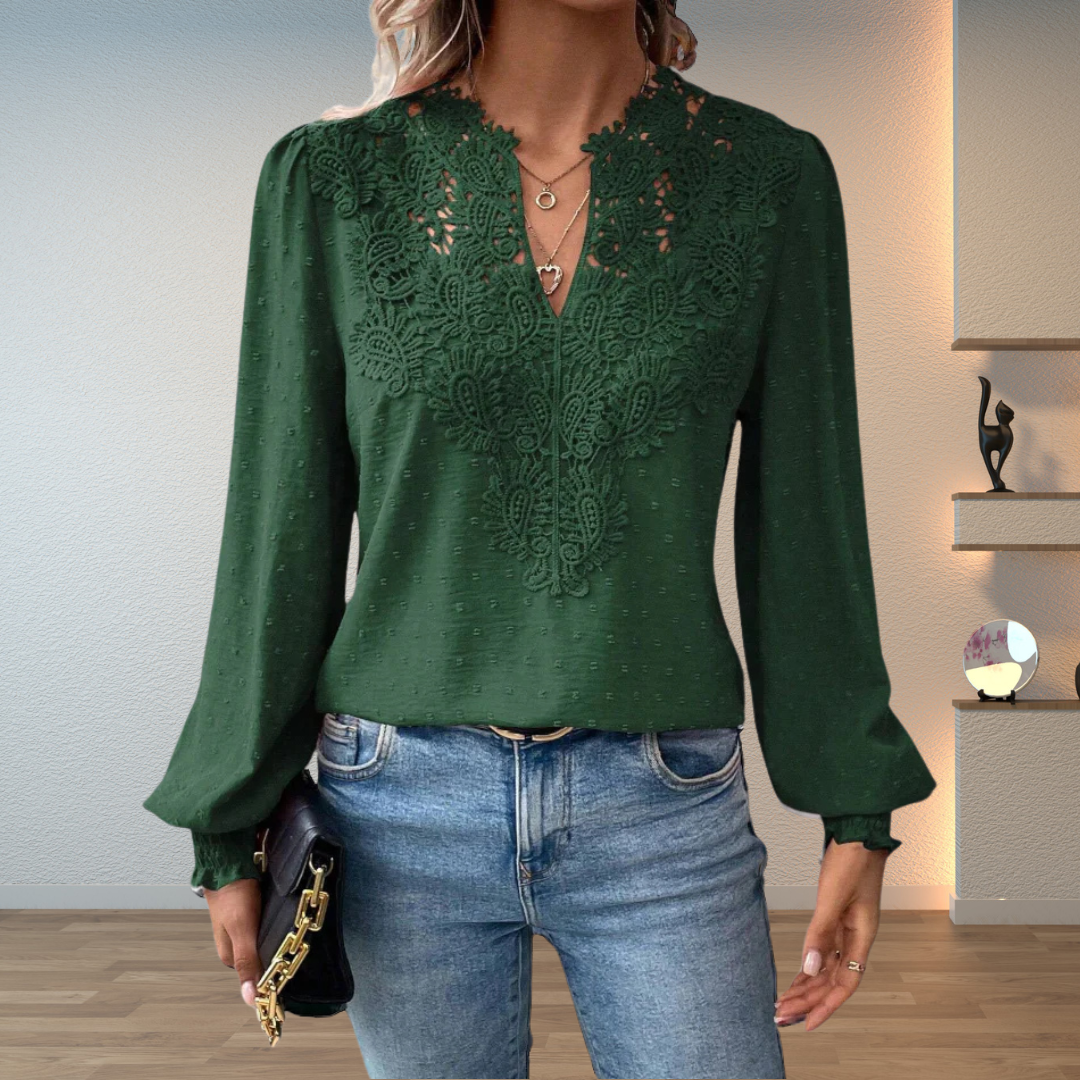 Freya | Women's Elegant Lace Blouse