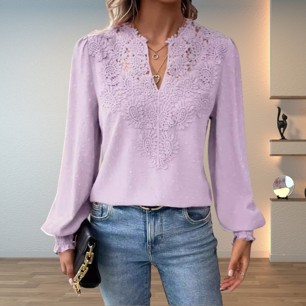 Freya | Women's Elegant Lace Blouse