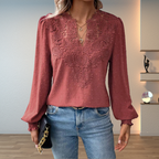 Freya | Women's Elegant Lace Blouse