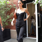 Gemma | Women's Chic Black and White Corset Top