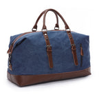 Griffin - Men's Classic Duffle Bag with Faux Leather Trim