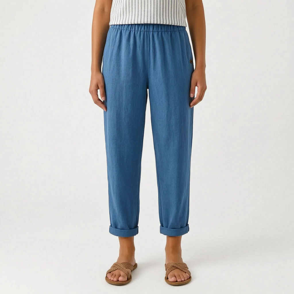 HavenFit - Relaxed Cuffed Summer Trousers