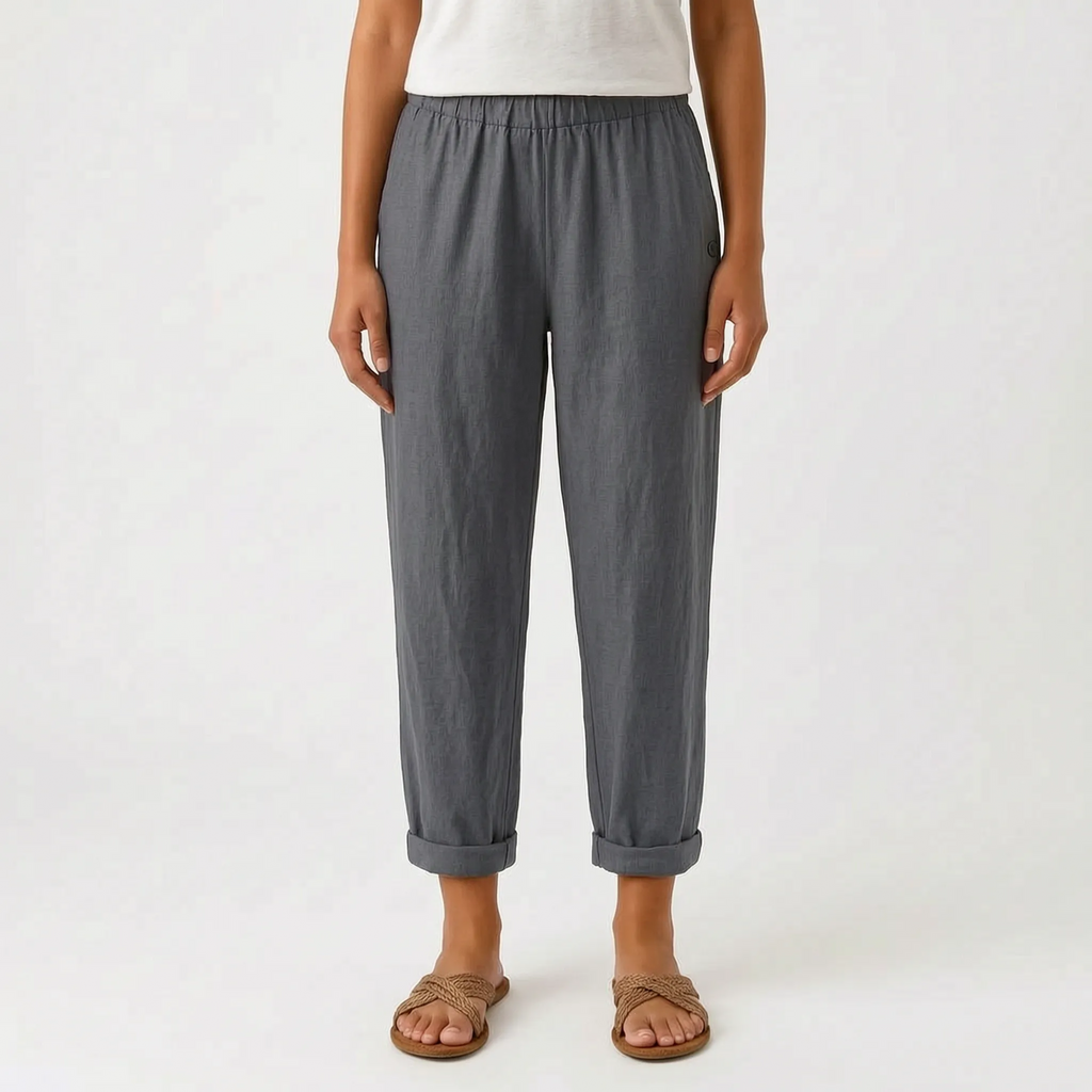 HavenFit - Relaxed Cuffed Summer Trousers