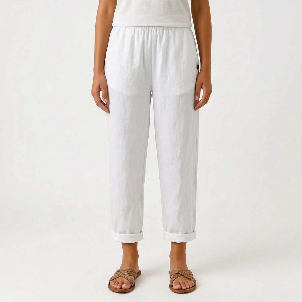 HavenFit - Relaxed Cuffed Summer Trousers