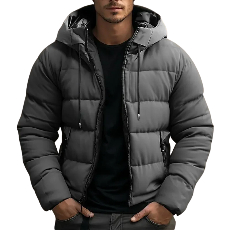Idris | Men's Stylish Hooded Puffer Jacket