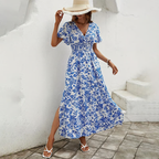 Thea | Women's Beach Floral Summer Dress