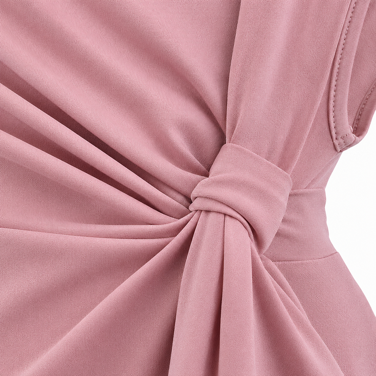 Isla | Women's Elegant Cocktail Dress with Knot Detail