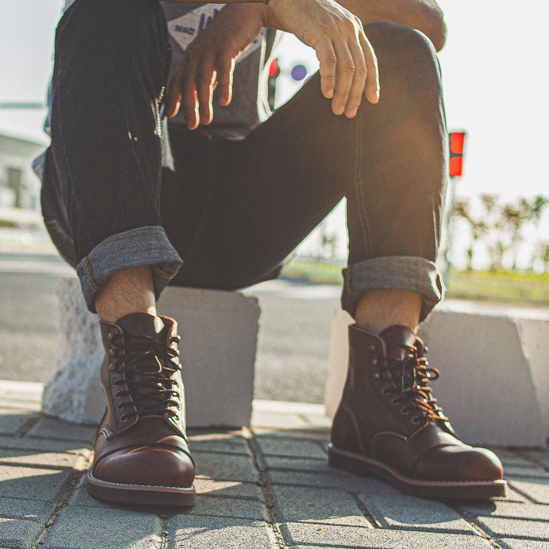 Jasper - Men's Classic Leather Work Boots