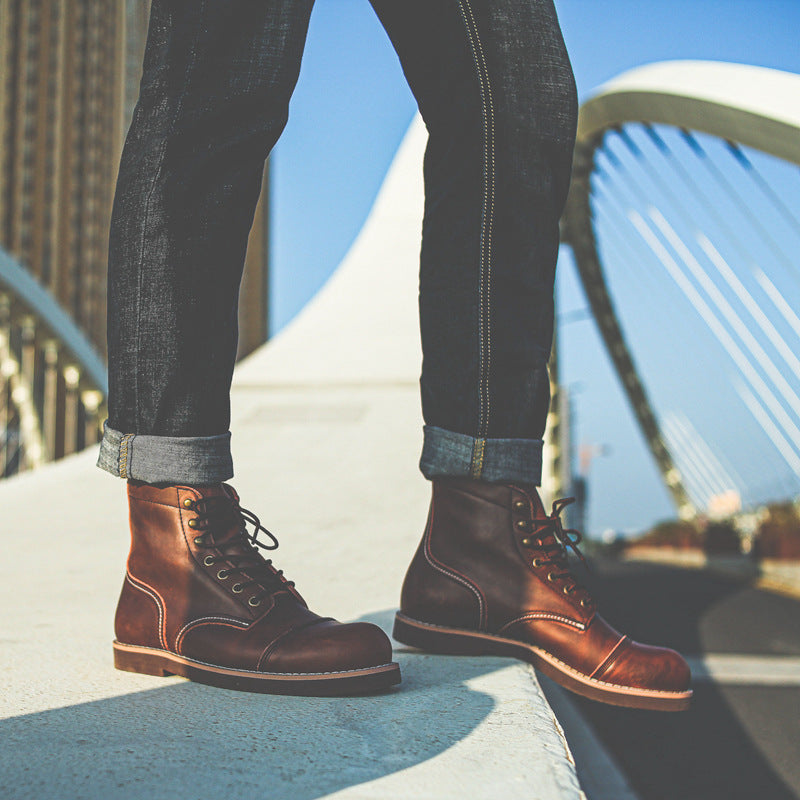 Jasper - Men's Classic Leather Work Boots