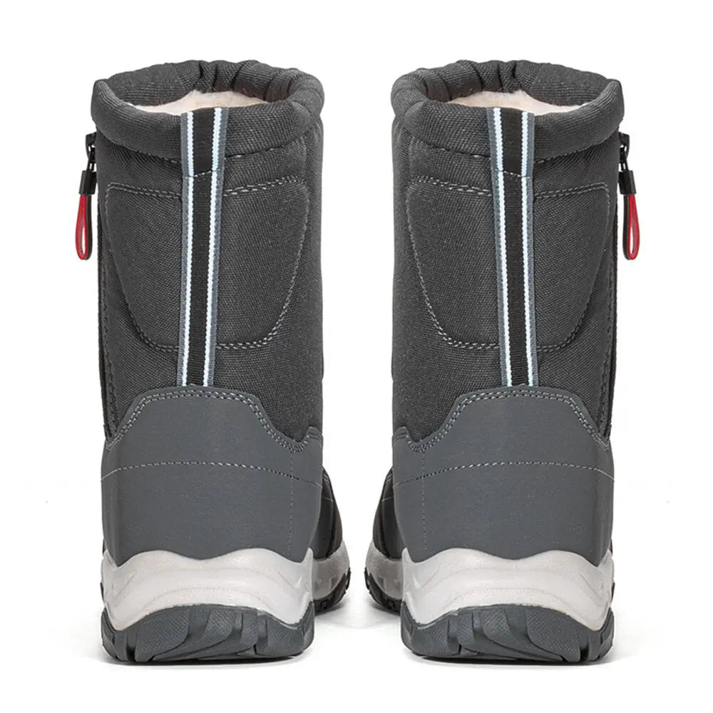 Jasper - Men's Rugged Winter Boots with Side Zip