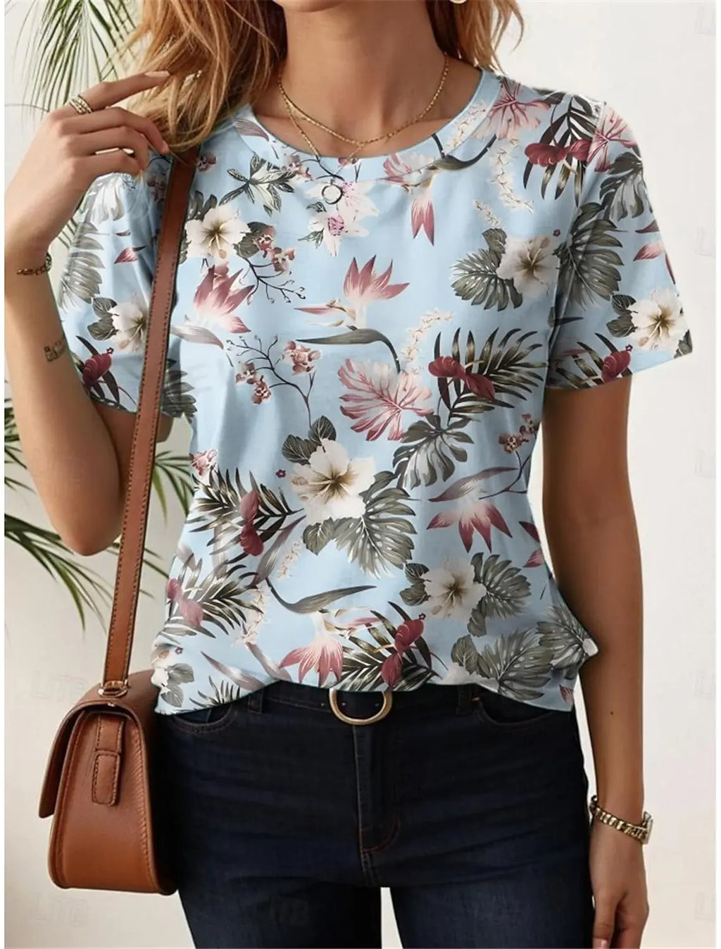 Jolene | Women's Floral Short Sleeve Shirts