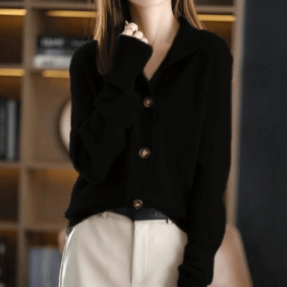 Juno - Women's Cozy Button-Up Cardigan