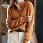 Juno - Women's Cozy Button-Up Cardigan