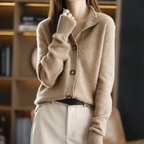 Juno - Women's Cozy Button-Up Cardigan