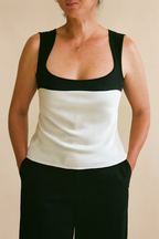 Kaia | Women's Elegant Satin Corset Top