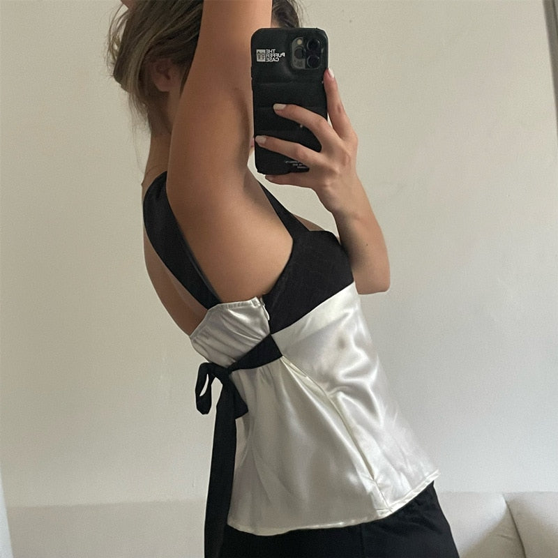 Kaia | Women's Elegant Satin Corset Top