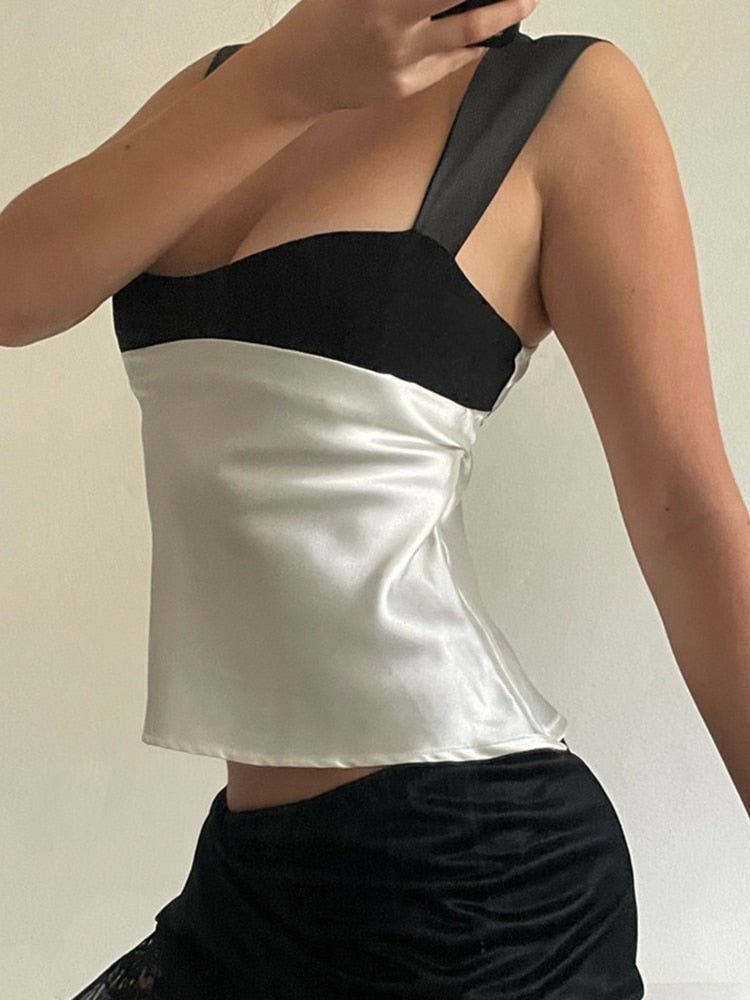Kaia | Women's Elegant Satin Corset Top