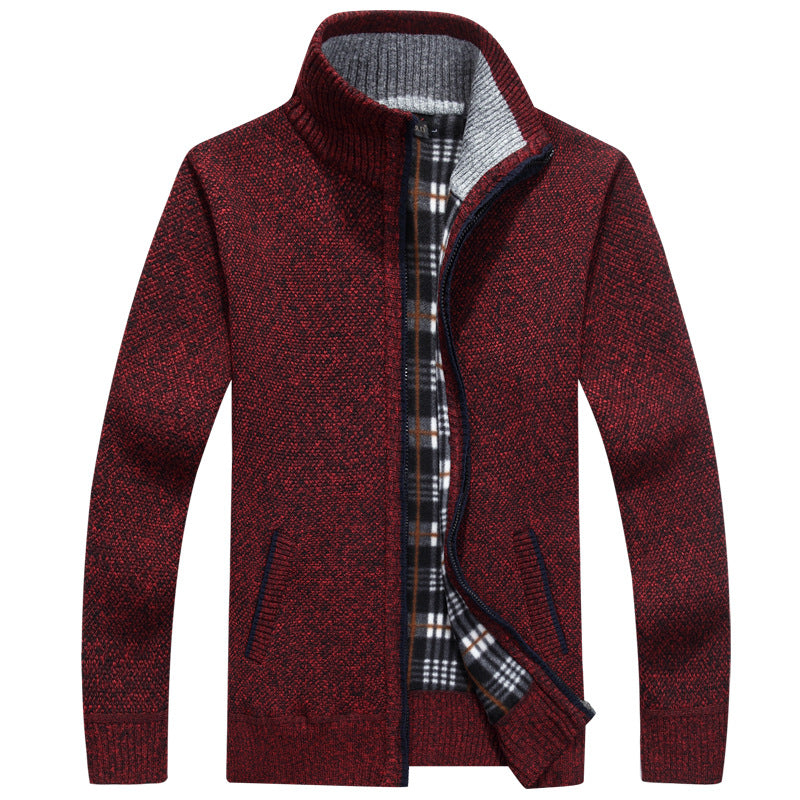 Declan | Men's Warm Full Zip Jacket