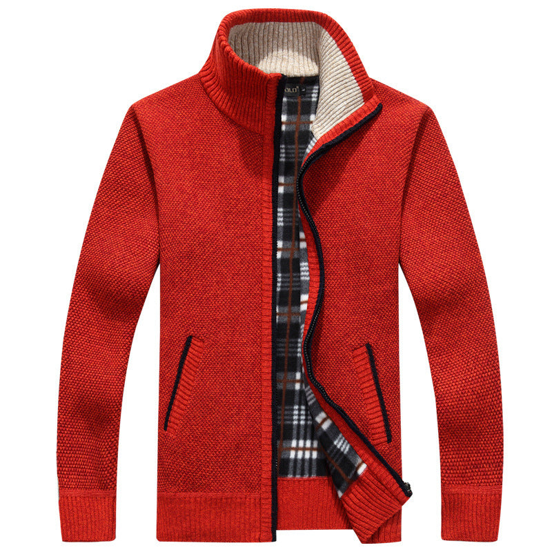 Declan | Men's Warm Full Zip Jacket