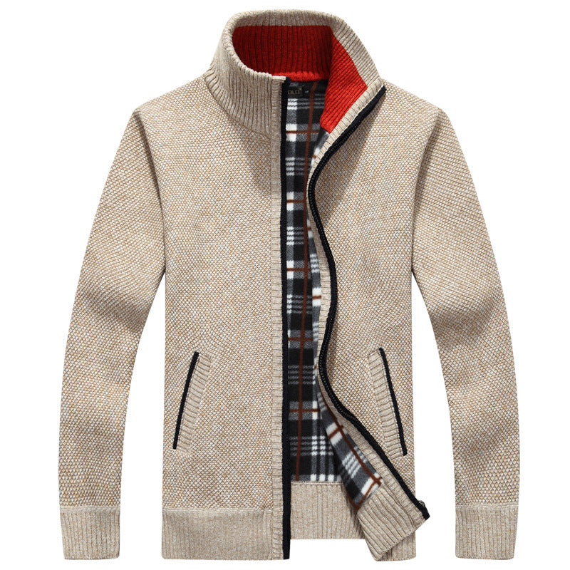 Declan | Men's Warm Full Zip Jacket