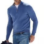 Keanu - Men's Classic Quarter Zip Sweater